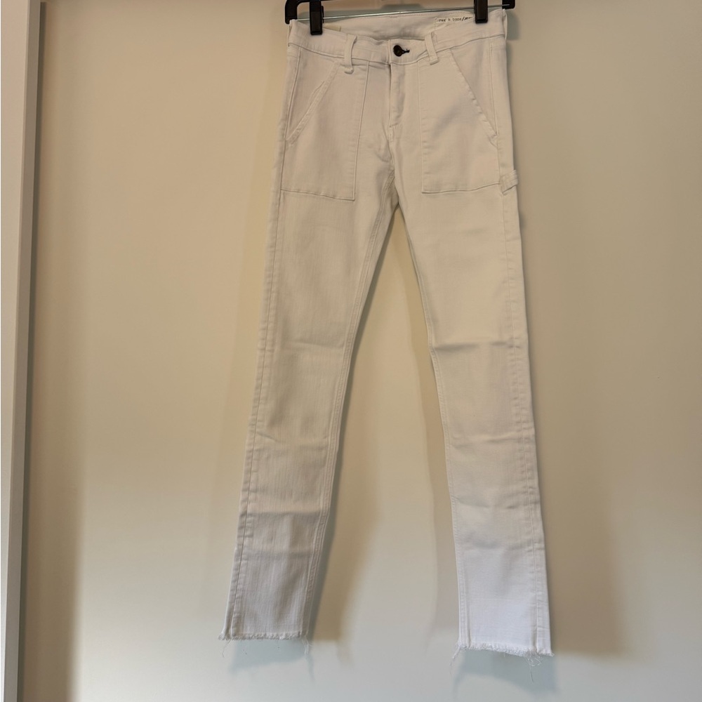 rag & bone Women’s Skinny Jeans in White